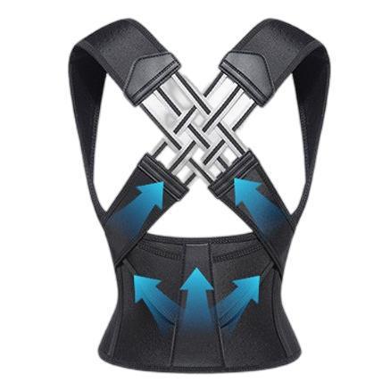 Adjustable Posture Corrector Back Support Belt - image 4